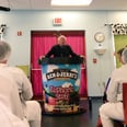Bernie Sanders Standing at a Ben & Jerry’s Podium Will Make You Involuntarily Giggle