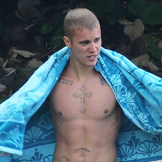 Justin Bieber Shirtless Pictures in Hawaii August 2016