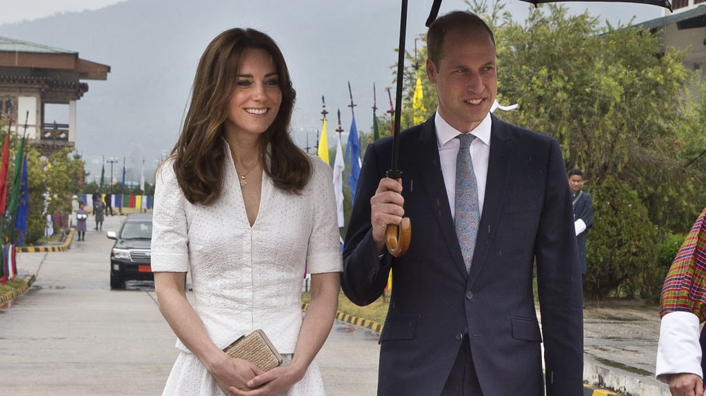 Kate Middleton Alexander McQueen Suit Bhutan 2016