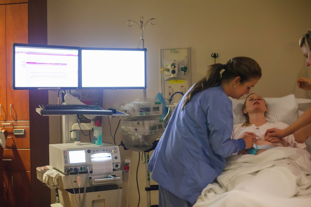 Photos of Military Birth Witnessed Over Skype
