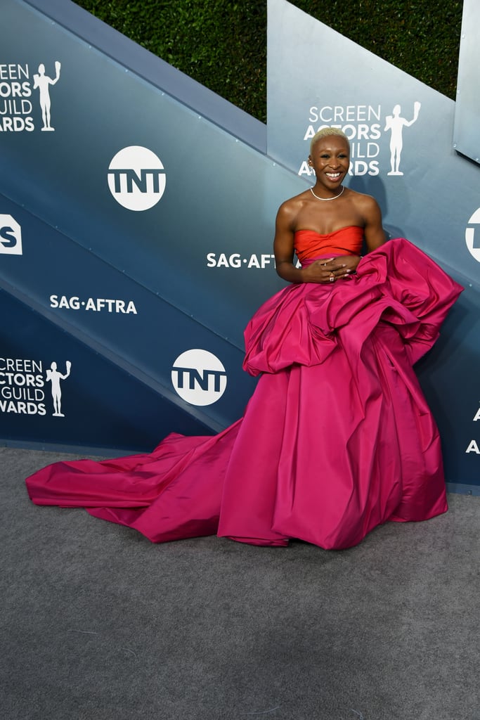 Cynthia Erivo Wearing "Viva Magenta"