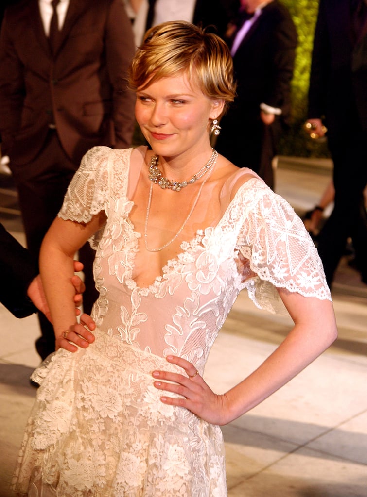 Kirsten Dunst Wears Old Oscars Dress Again Jan. 2017 ...