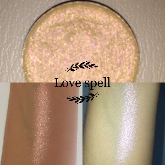 Love spell single pan eye shadow ($5)