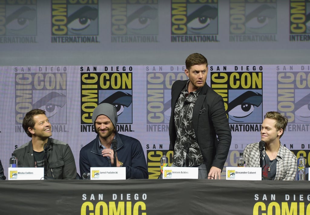 Jensen Ackles and Jared Padalecki at Comic-Con 2018