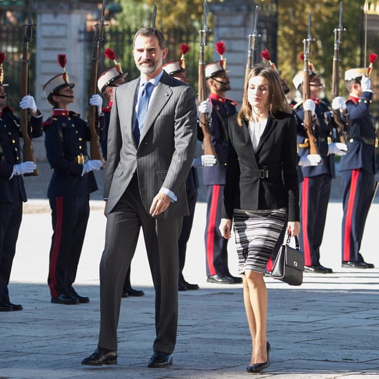 Queen Letizia and King Felipe VI at Symposium Nov. 2016