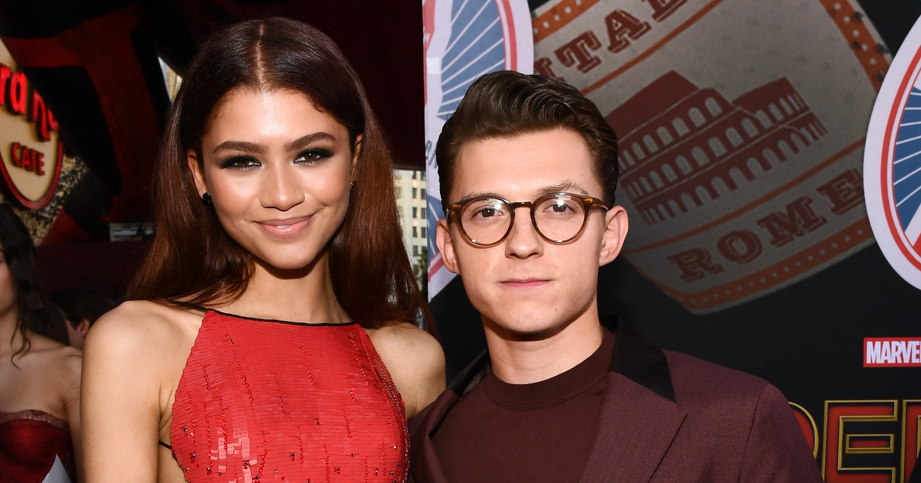 Tom Holland Reacts To Zendayas Naacp Image Awards Dress Popsugar Celebrity 5030