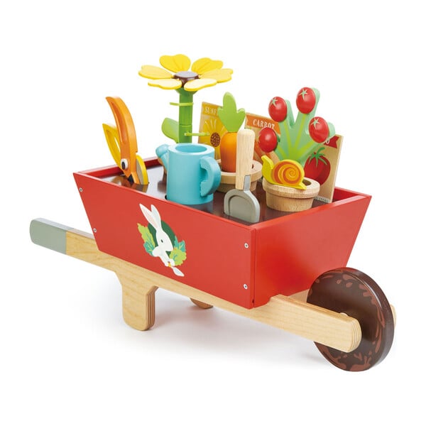 Tender Leaf Toys Garden Wheelbarrow Set