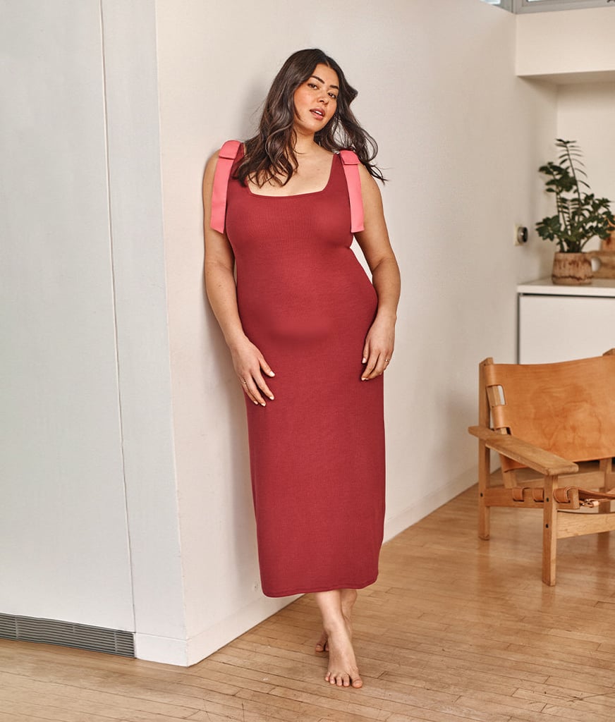 A Maxi Dress: Summersalt The Softest Ribbed Tie-Shoulder Maxi Dress