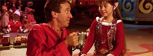 Judy The Elf Watching The Santa Clause As An Adult Popsugar Entertainment Photo 7 