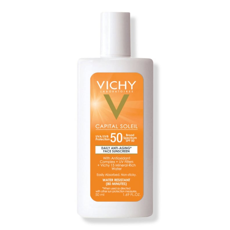 An Oil-Free Sunscreen: Vichy Capital Soleil Daily Anti-Aging Face Sunscreen SPF 50