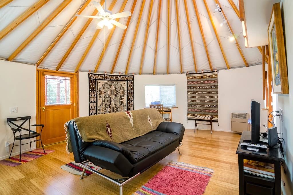 Malibu Farm Yurt on Airbnb POPSUGAR Smart Living Photo 5
