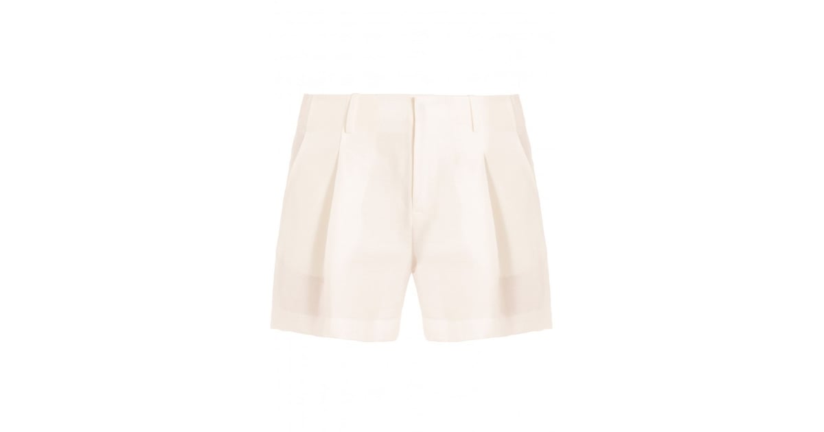 J Brand Underhill Linen Shorts ($397) | Kate Upton Street Style ...