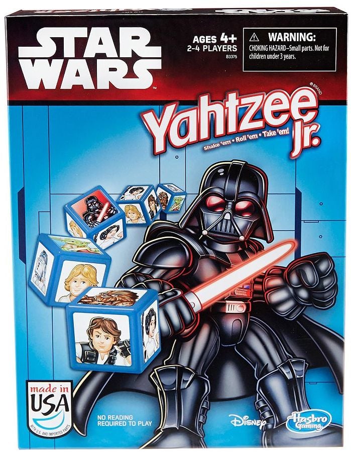 Hasbro Star Wars: Episode VII The Force Awakens Yahtzee Jr. Game by