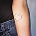 Cute Heart Tattoo Ideas