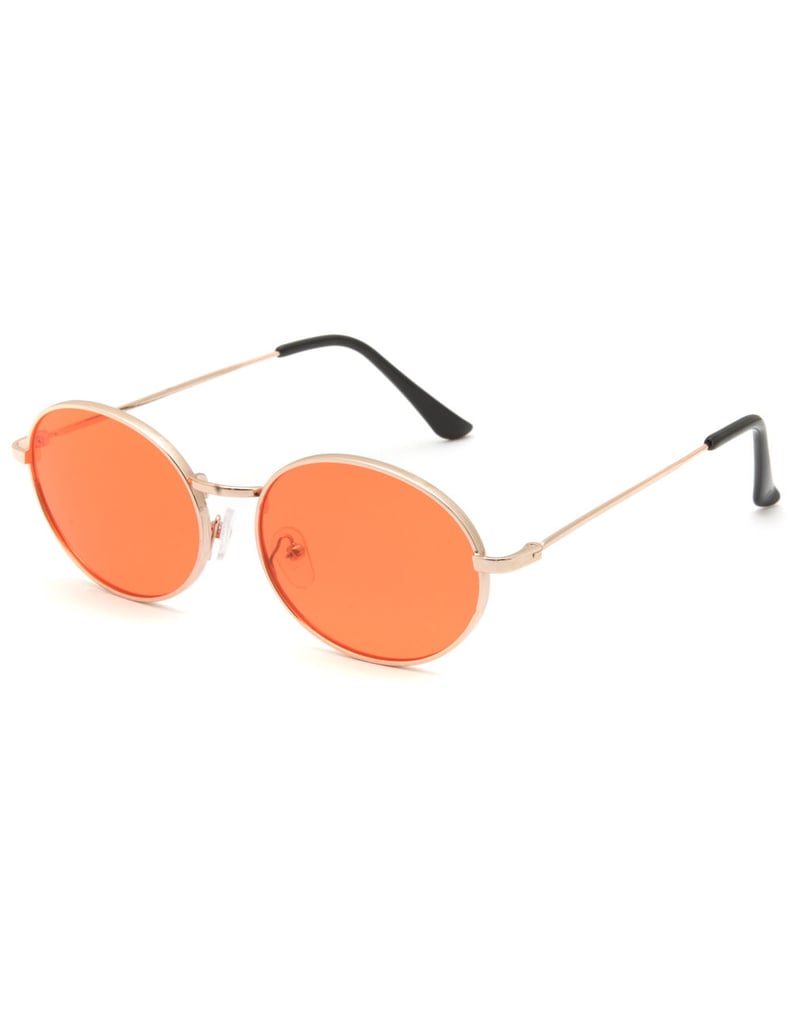 Tillys Baby Oval Orange Sunglasses