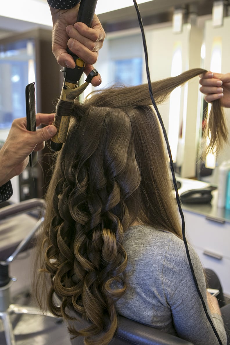 Step One: Beach Waves Under a Veil For the Ceremony