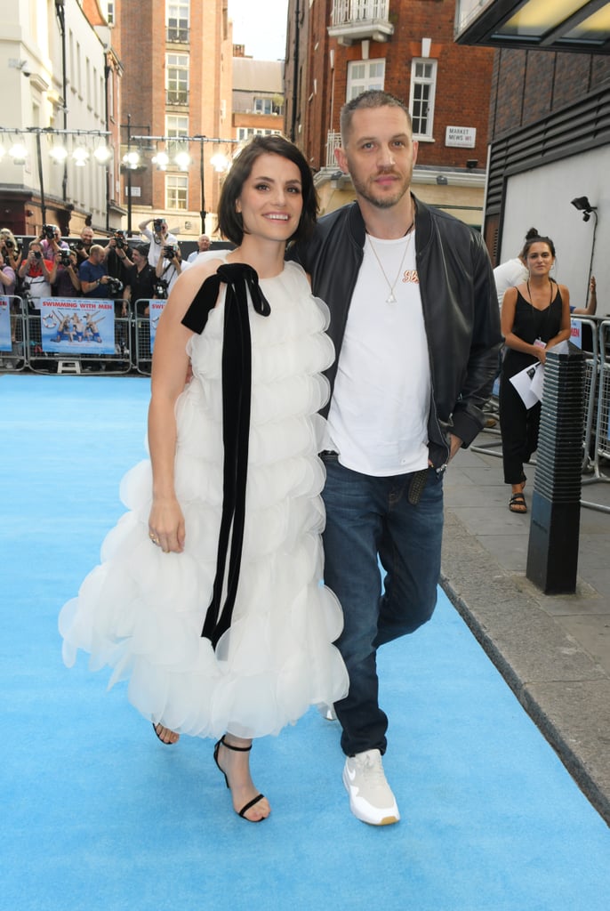 Tom Hardy and Charlotte Riley Swimming With Men Premiere