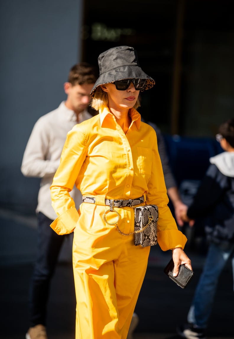 Street Style Trend at Fashion Week: Safari Dressing