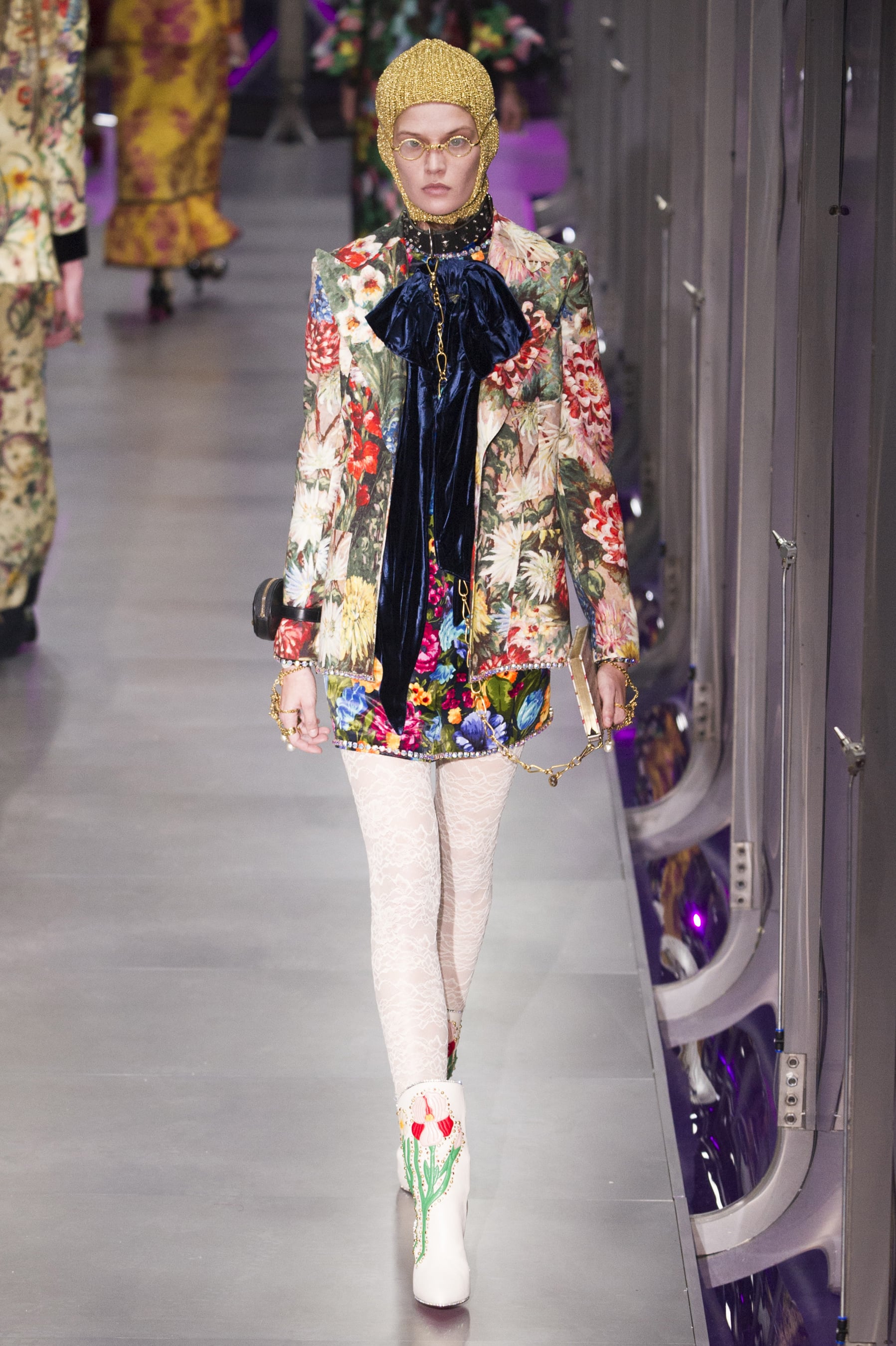 Fashion, Shopping & Style | Gucci's Fall Collection Calls For a Wild, Diverse, Fantastical Future | POPSUGAR Photo 8