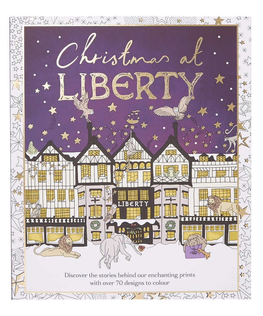Liberty London Christmas at Liberty Colouring Book