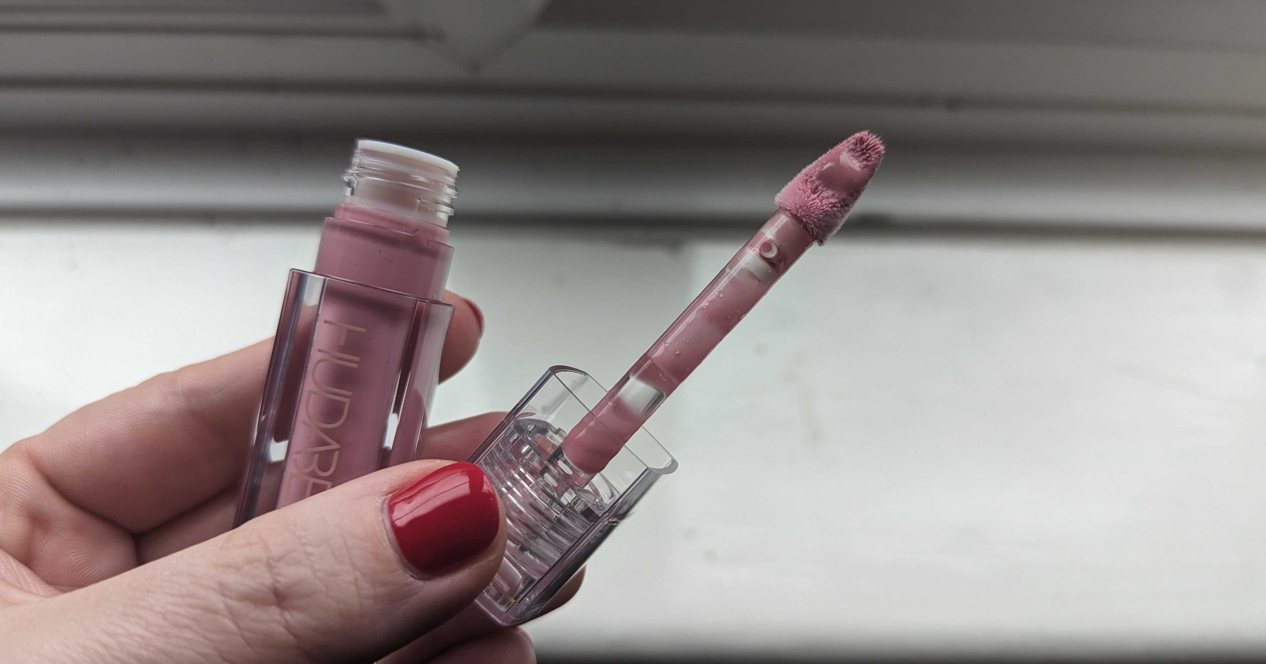 Huda Beauty Faux Filler Lip Gloss Review With Photos | PS UK Beauty