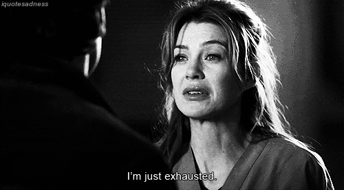 Being pasty, dull, and baggy-eyed from those all-nighters during pledge week.
