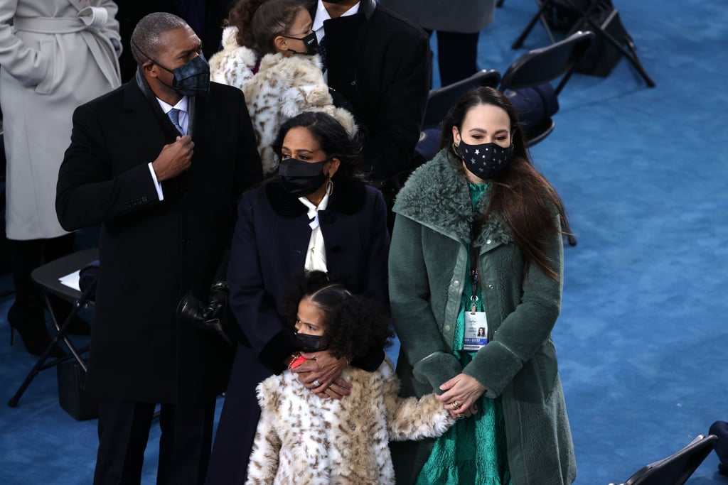 Meena Harris's Daughters Wear Leopard Coats Like Kamala's