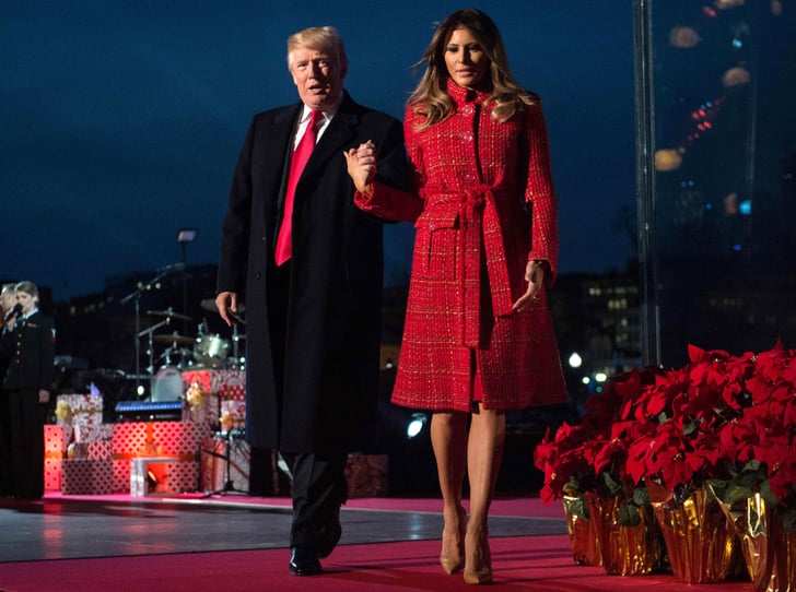 Melania Trump Red Chanel Coat | POPSUGAR Fashion Photo 7