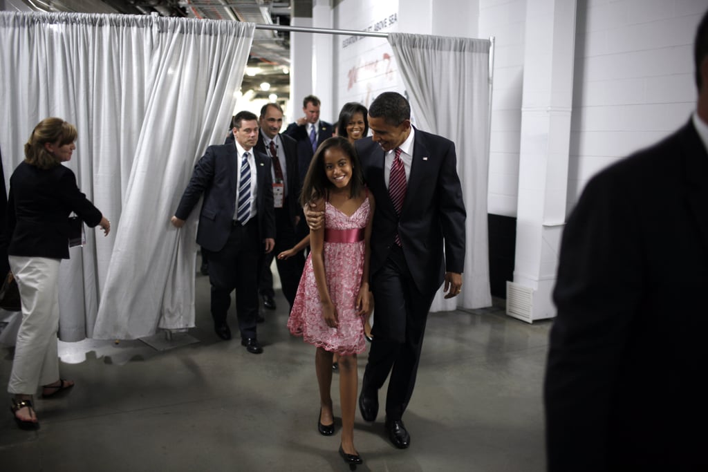 Barack Obama Cute Moments With Sasha and Malia