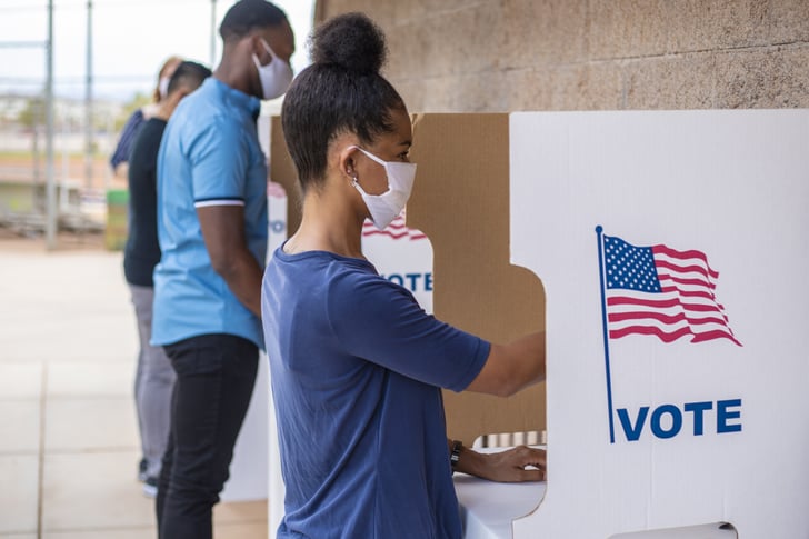 How To Vote Safely In Person During Covid 19 Popsugar Fitness