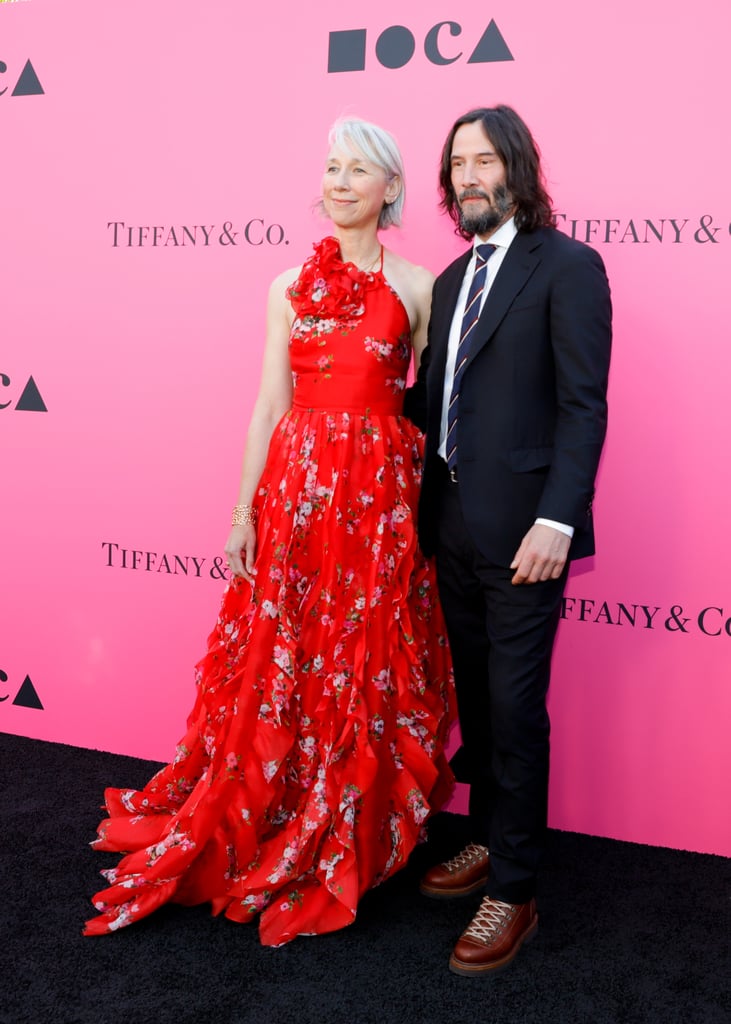 Keanu Reeves and Alexandra Grant at the MOCA Gala 2023