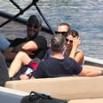 Chris Hemsworth Doesn't Seem to Mind Being the Third Wheel on Matt Damon's Boat Date