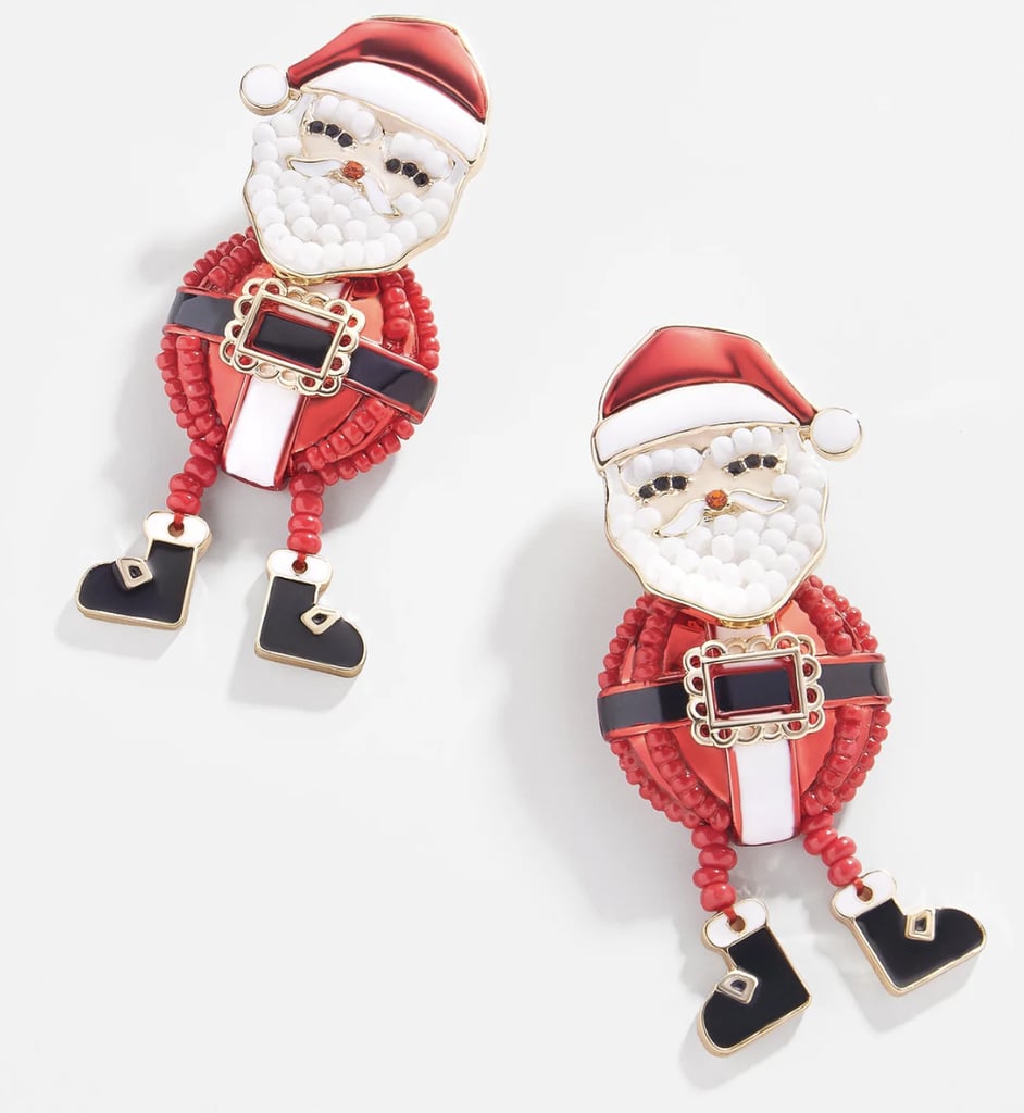 BaubleBar Santa Claus Statement Earrings