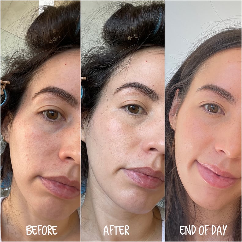 Tiktok eyeshadow primer concealer hack before and after 