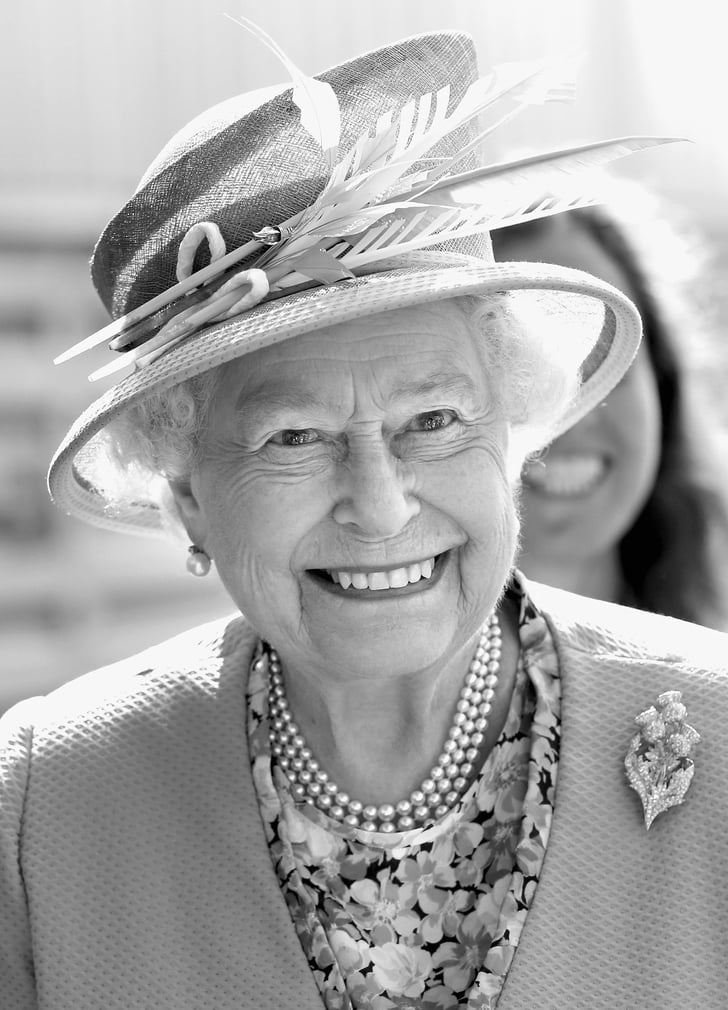 Queen Elizabeth II | The British Royal Family in Black-and ...