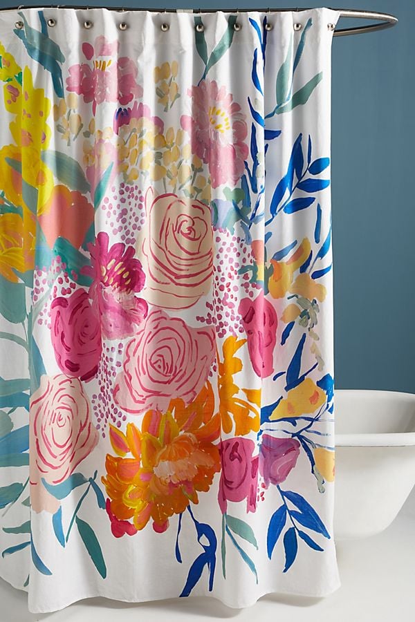 Bridgette Thornton Paint + Petals Shower Curtain