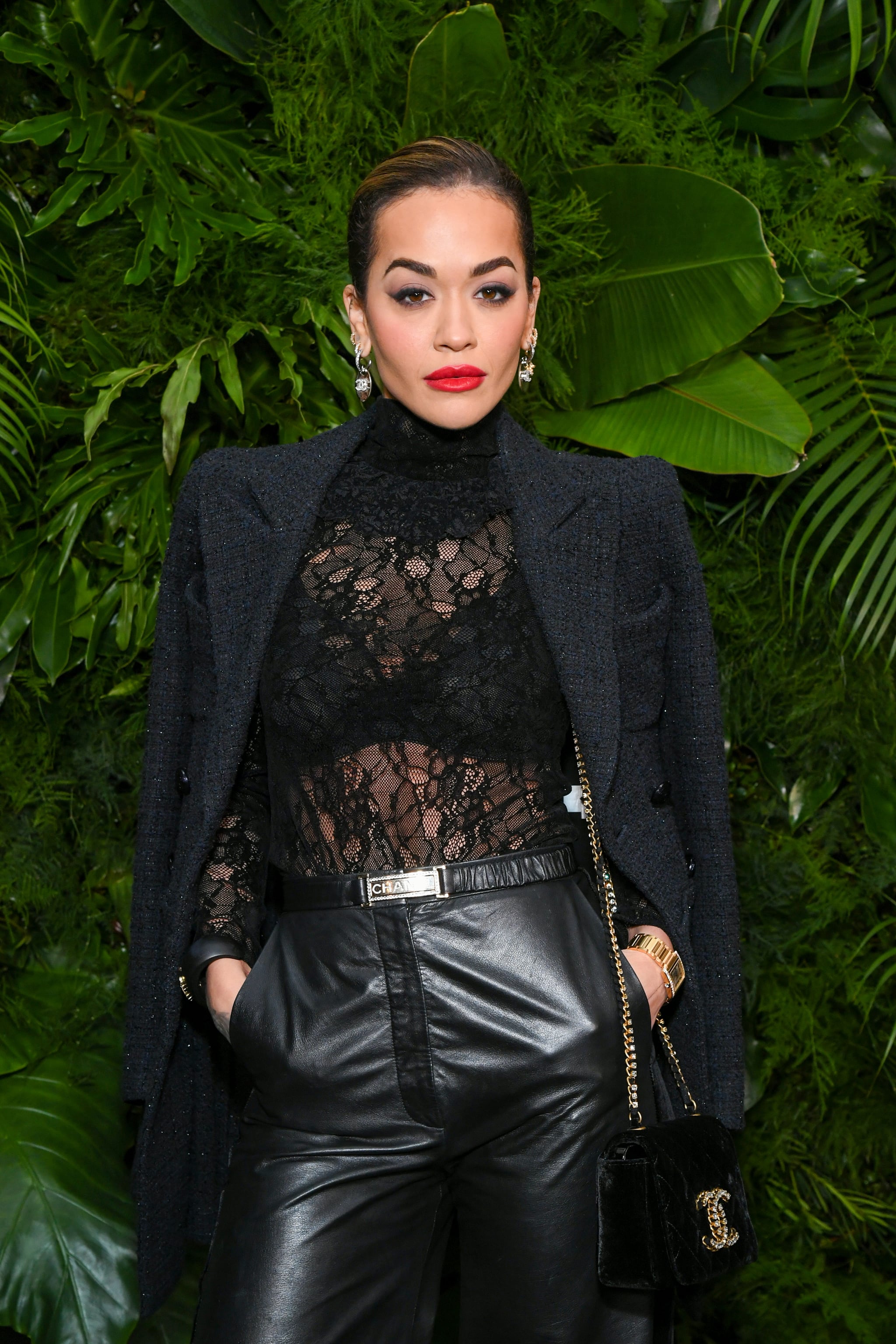BEVERLY HILLS, CALIFORNIA - MARCH 11: Rita Ora, wearing CHANEL attends the CHANEL and Charles Finch Pre-Oscar Awards Dinner on March 11, 2023 in Beverly Hills, California. (Photo by Jon Kopaloff/WireImage)