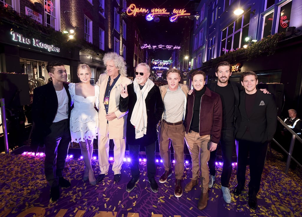 Queen Bohemian Rhapsody Lights on Carnaby Street in London