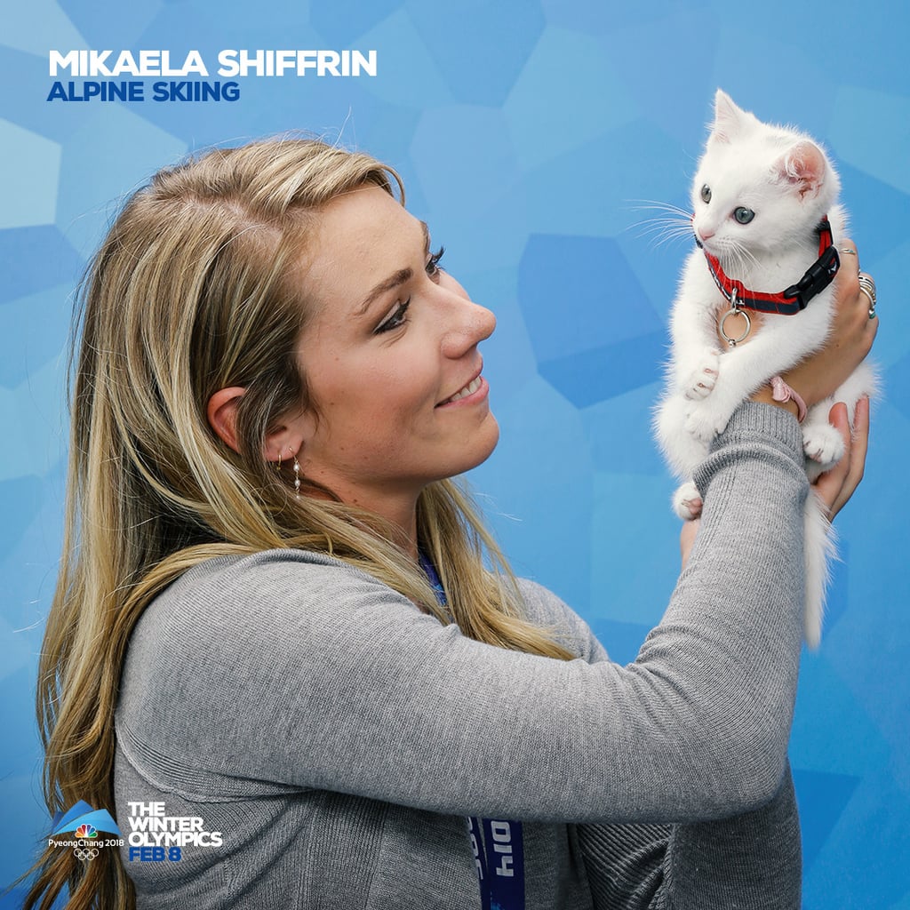 Mikaela Shiffrin | Winter Olympians With Puppies | POPSUGAR Fitness Australia Photo 14