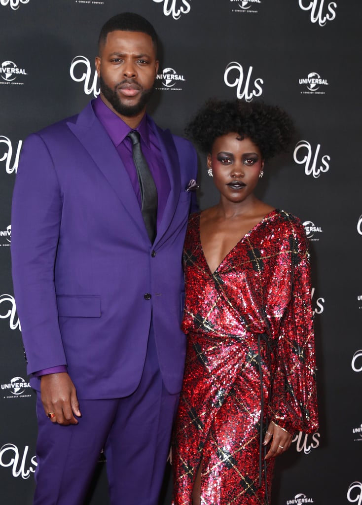 Lupita Nyong'o, Winston Duke at Us Screening in London 2019