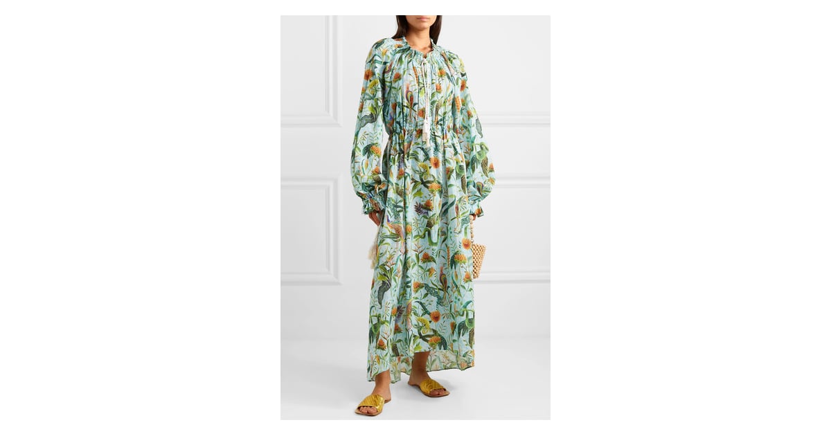 Dodo Bar Or x Annabel's Printed Cotton-Voile Maxi Dress | Cute Vacation ...