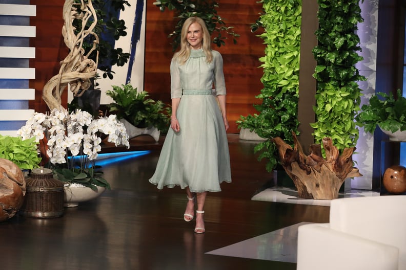 Photos of Kidman on The Ellen DeGeneres Show