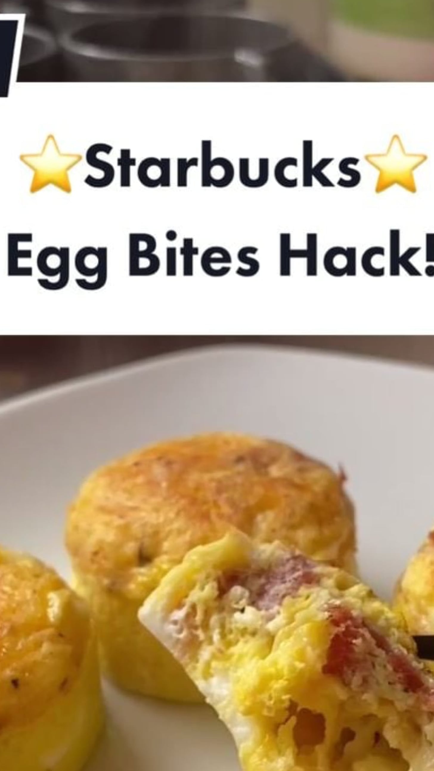 Make your own Starbucks egg bites in the oven. - Simple Joyful Food