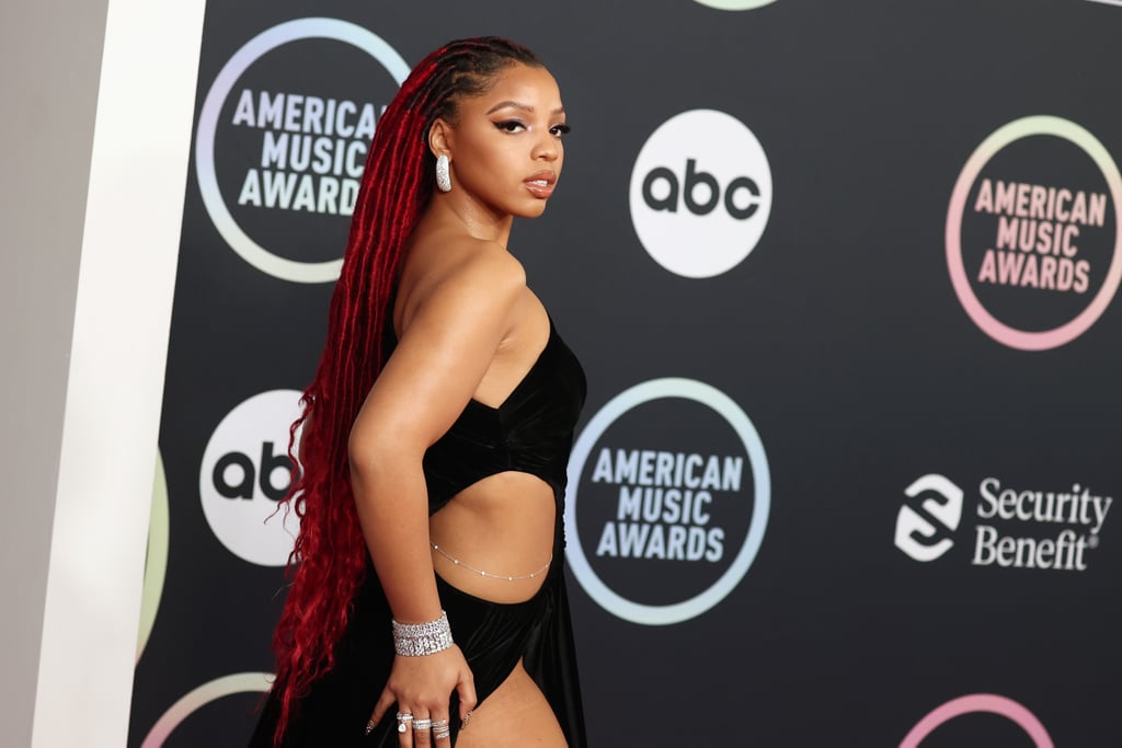 Chlöe Bailey's Red Locs at the 2021 American Music Awards
