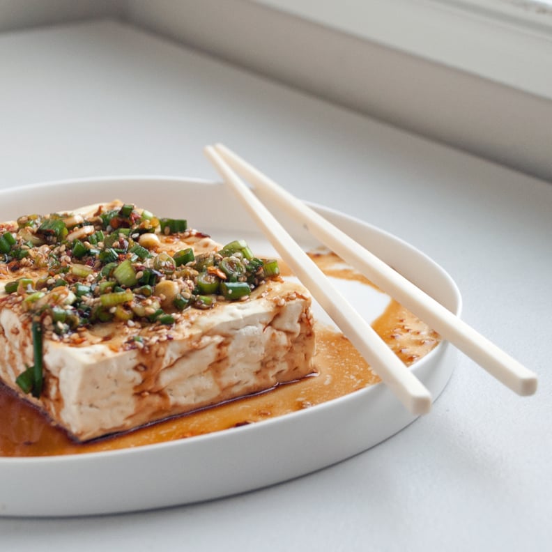 Korean Tofu With Spicy Garlic Sauce