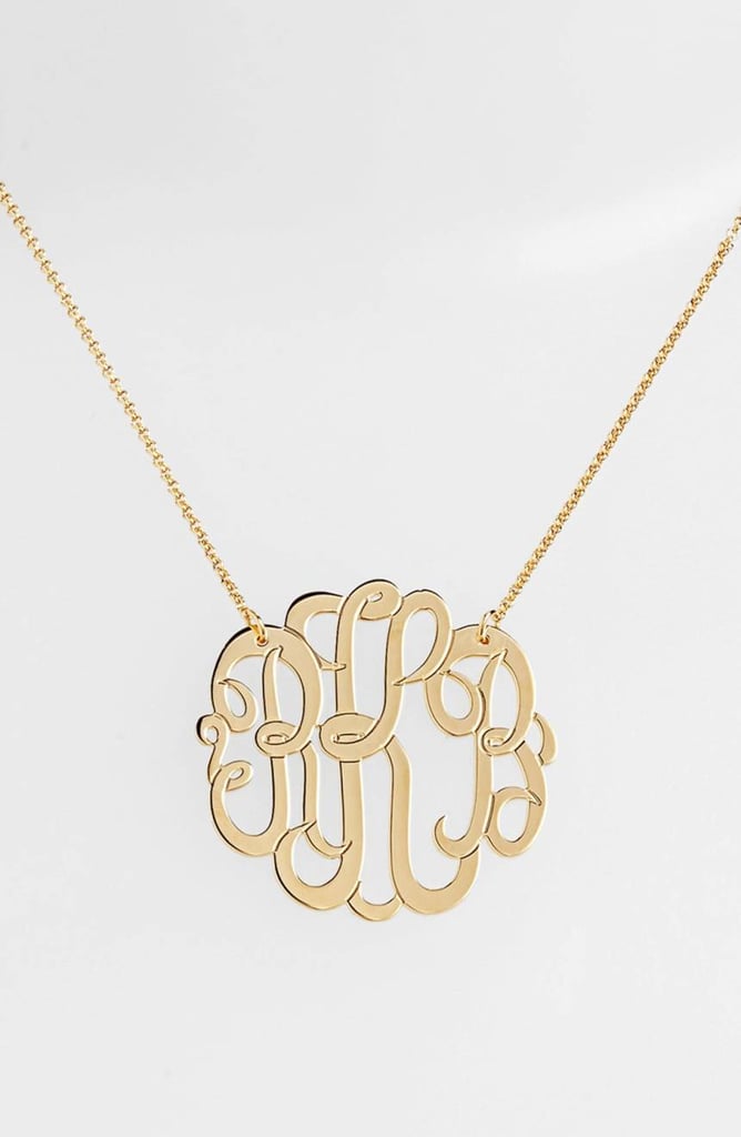 A Monogrammed Necklace