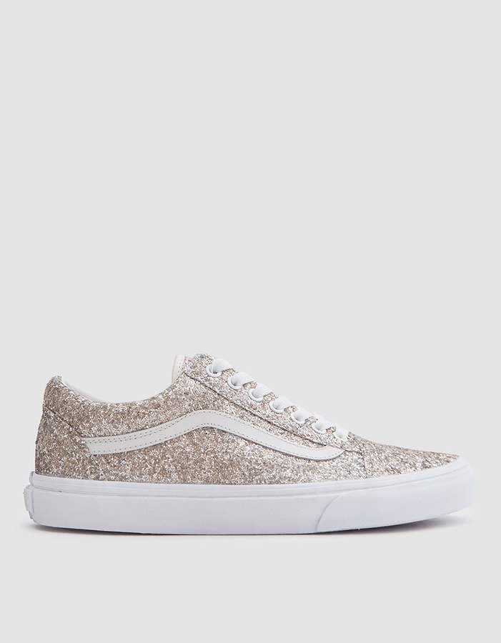 glitter vans old skool uk