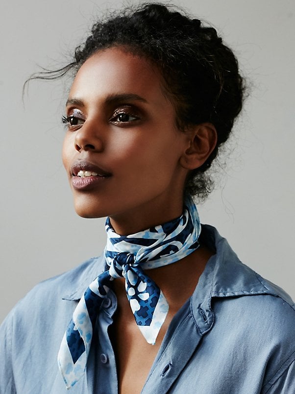 Chelsea Printed Silk Bandana ($38)
