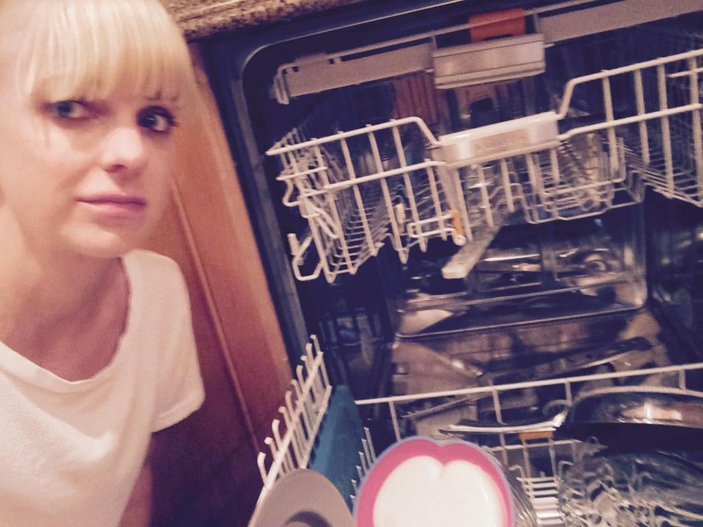 When they spent a Saturday night doing dishes.