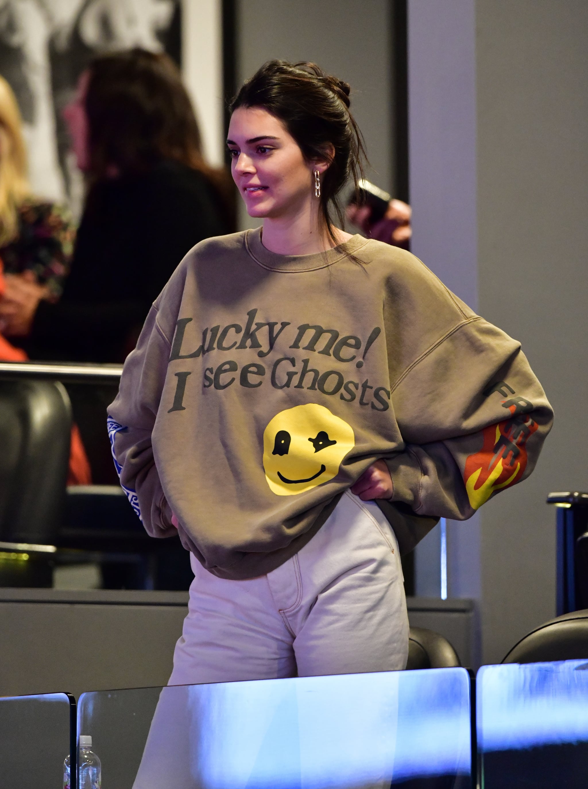 Kendall Jenner Streetwear  Kendal Jenner Lucky Me I See Ghosts